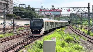 【5両編成】東急大井町線6020系50番台 6154f 日中試運転　田園都市線梶が谷駅到着