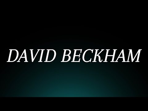 Learn How to Pronounce 'David Beckham'! Correctly (Footballer Pronunciation)