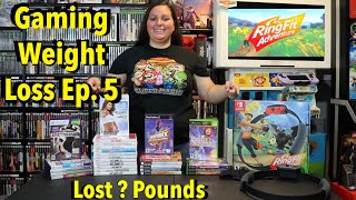 Lose Weight by Playing Video Games?! Weight Loss Journey - Ep. 5 (Ring Fit Adventure, DDR, + More)