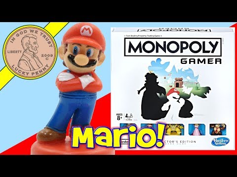How To Play The Game Monopoly Gamer Collector's Edition Nintendo Mario Board Game! -  Hasbro Gaming