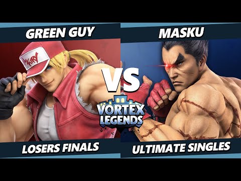 VL 39 Losers Finals - Masku (Kazuya) Vs. Green Guy (Terry) SSBU Ultimate Tournament