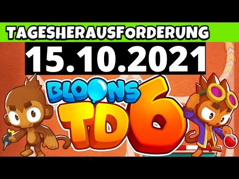 BTD6 TAGESHERAUSFORDERUNG / DAILY CHALLENGE - MONKE RESTRICT ~BY EGGBROTHER - 15.10.2021
