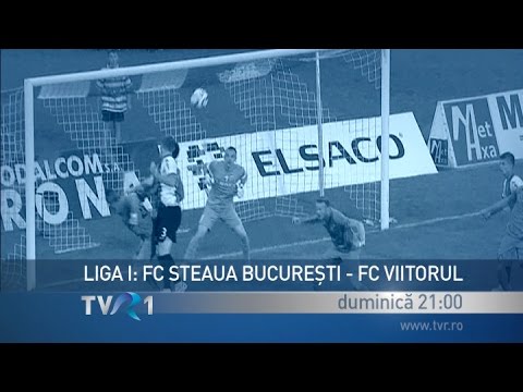 Liga I: Steaua Bucureşti - F.C. Viitorul, în direct la TVR1 şi TVR HD