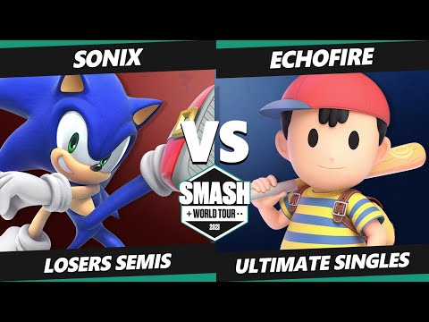 SWT CASO Online Losers Semis - Echofire (Ness) Vs. Sonix (Sonic) SSBU Ultimate Tournament