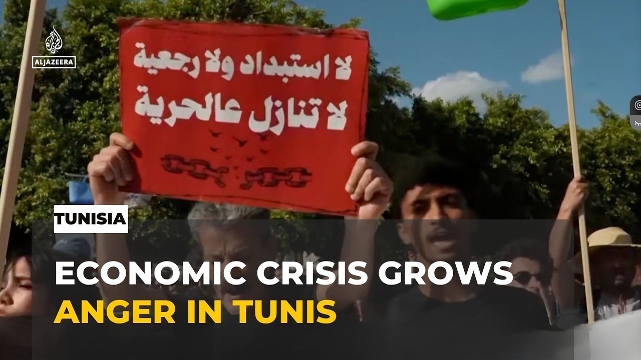 Tunisians protest against President Kais Saied amid economic crisis