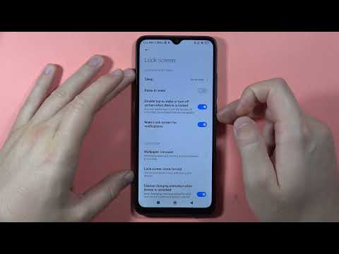 Redmi 12C: Double Screen Tap - Wake Lock Screen Gesture #redmi