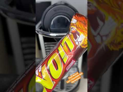 Delicious Lion Chocolate Bar Nespresso