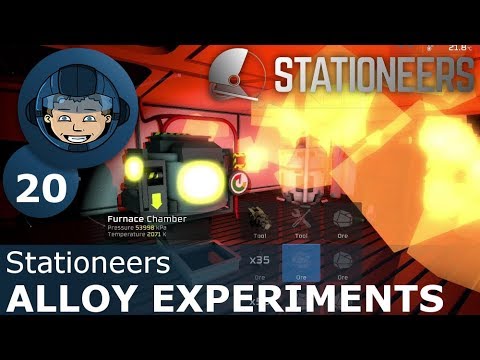 ALLOY EXPERIMENTS - Stationeers: Ep. #20 - Gameplay & Walkthrough
