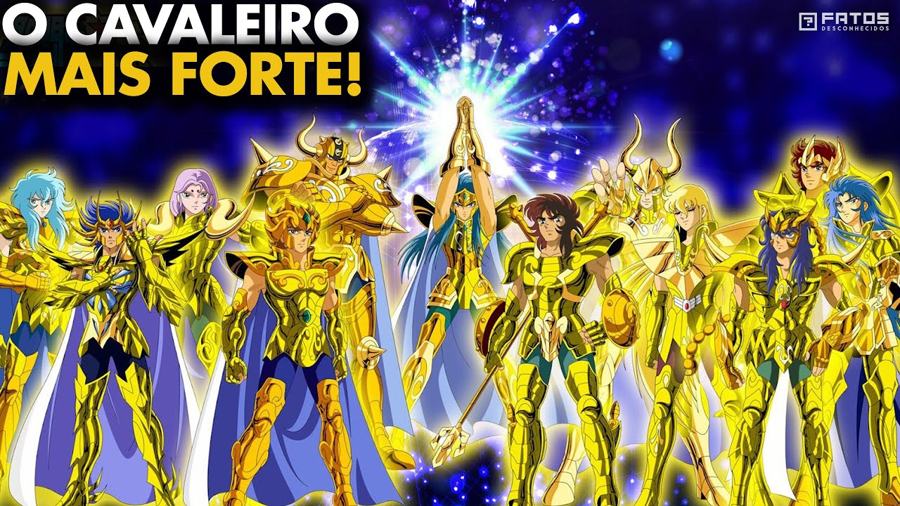 Quem é o Cavaleiro de Ouro mais forte entre os clássicos de Cavaleiros do Zodíaco?