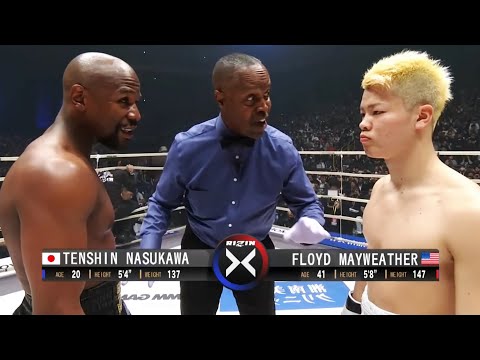 Floyd Mayweather (USA) vs Tenshin Nasukawa (Japan) | KNOCKOUT, BOXING fight, HD