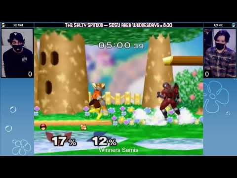 Salty Spitoon Melee #20 Winners Semis - Suf (falcon) vs TpFox (fox)