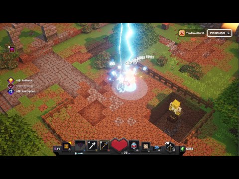 Minecraft Dungeons 靈魂雷擊流