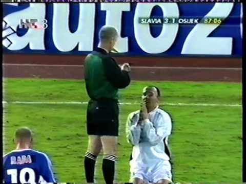 Slavija - Osijek 5:1, kup UEFA 2000.
