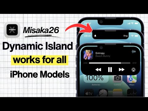 Enable Dynamic Island on ANY iPhone/iPad iOS 18–26 | Misaka26 Guide