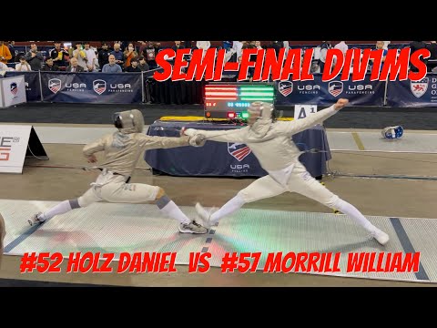 Semifinale DIV1MS #52 HOLZ Daniel contro #57 MORRILL William - Novembre NAC 2025