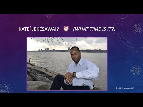 Let's Talk Taíno 60 - Telling Time (Part 1) ⏰