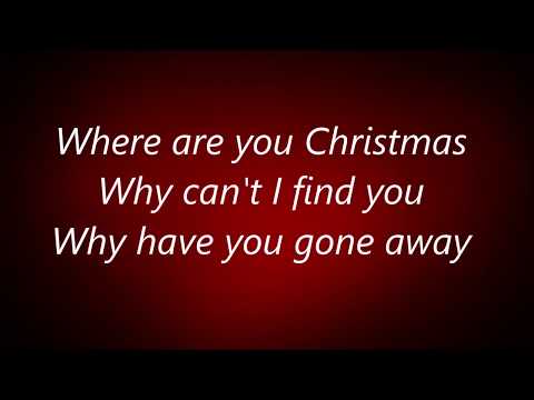 Where are you, Christmas? (Instrumental+Lyrics/Karaoke) from "How the Grinch stole Christmas"