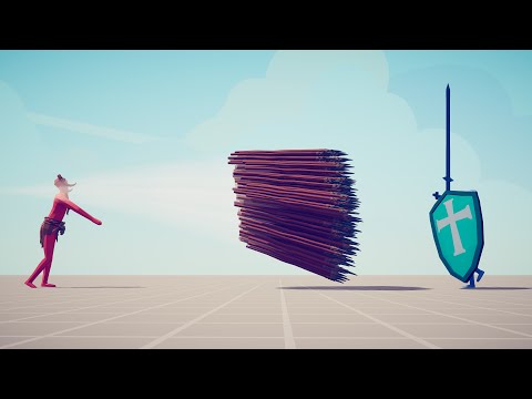 DEFLECT BOI vs RANGED GODS - Totally Accurate Battle Simulator TABS