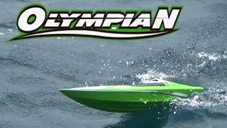 INSIDE the HULL: Thunder Tiger OLYMPIAN 6s lipo Deep-Vee HULL 180A ESC