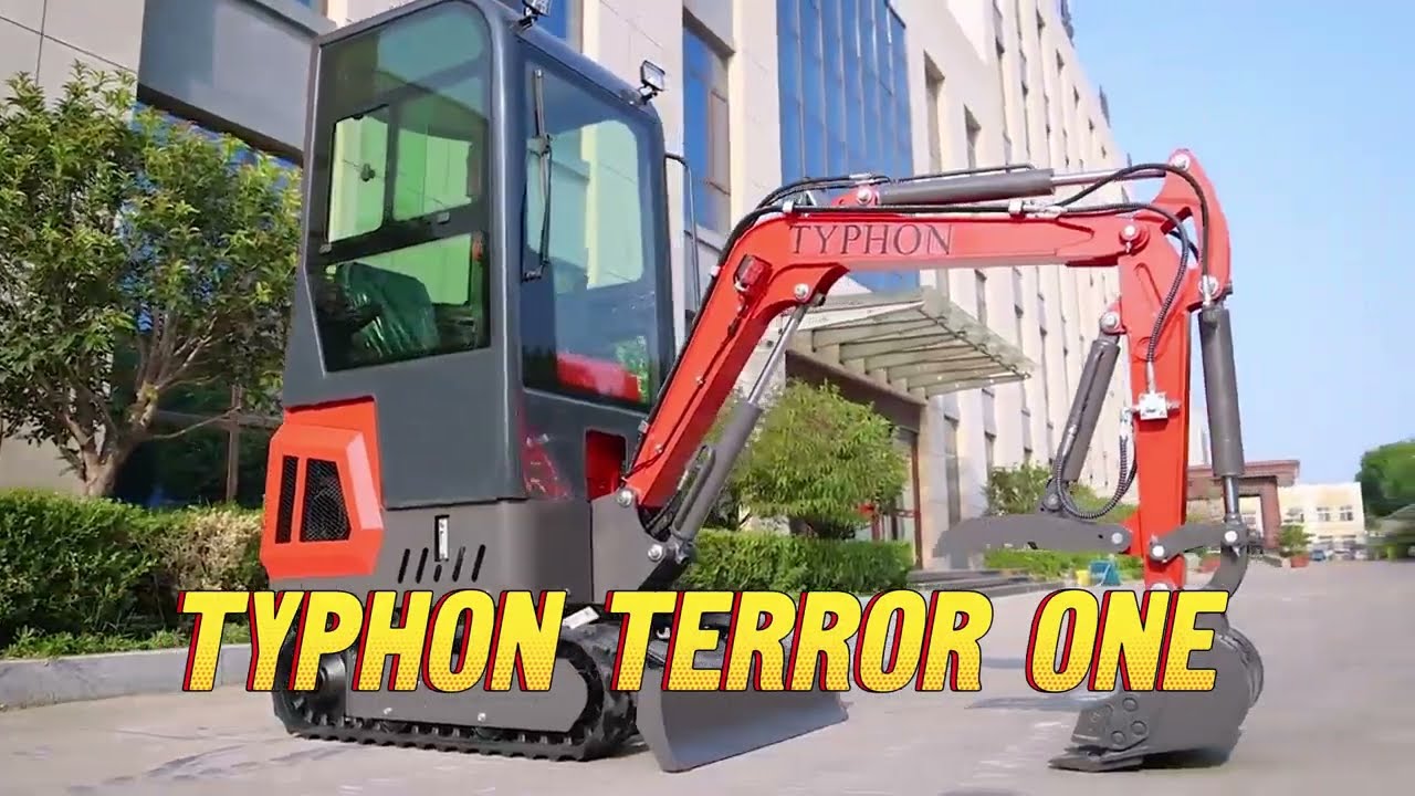The Typhon Terror One Mini Excavator in Action