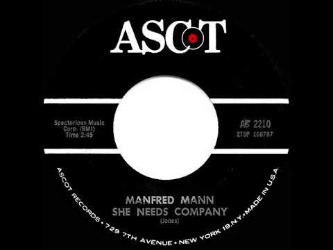 1966 Manfred Mann - She Needs Company (mono 45)