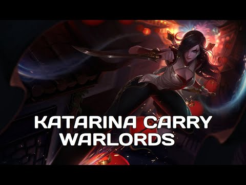 TeamFight Tactics 3 STAR KATARINA CARRY IN WARLORDS | TFT | TFT Fates