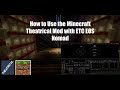 How to use ETC EOS Nomad With the Minecraft Theatrical Mod