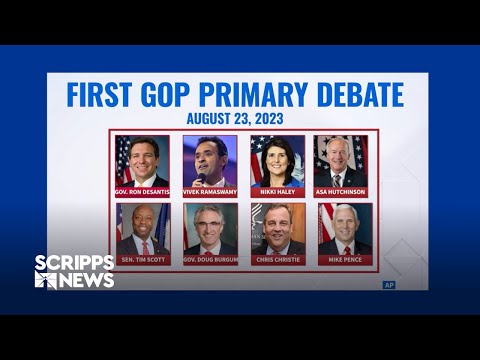 Republican presidential candidates set for 1st primary debate of 2023