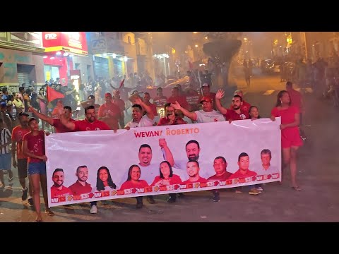 Passeata de Wevany e Dr. Roberto, PT 13, em Cedro de São João/SE