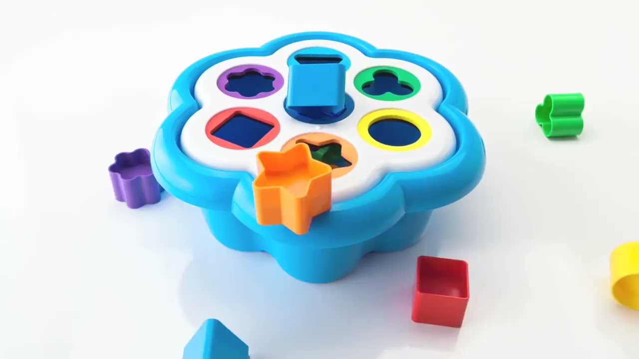 Quercetti: 16db-os Formaberakós játék videó