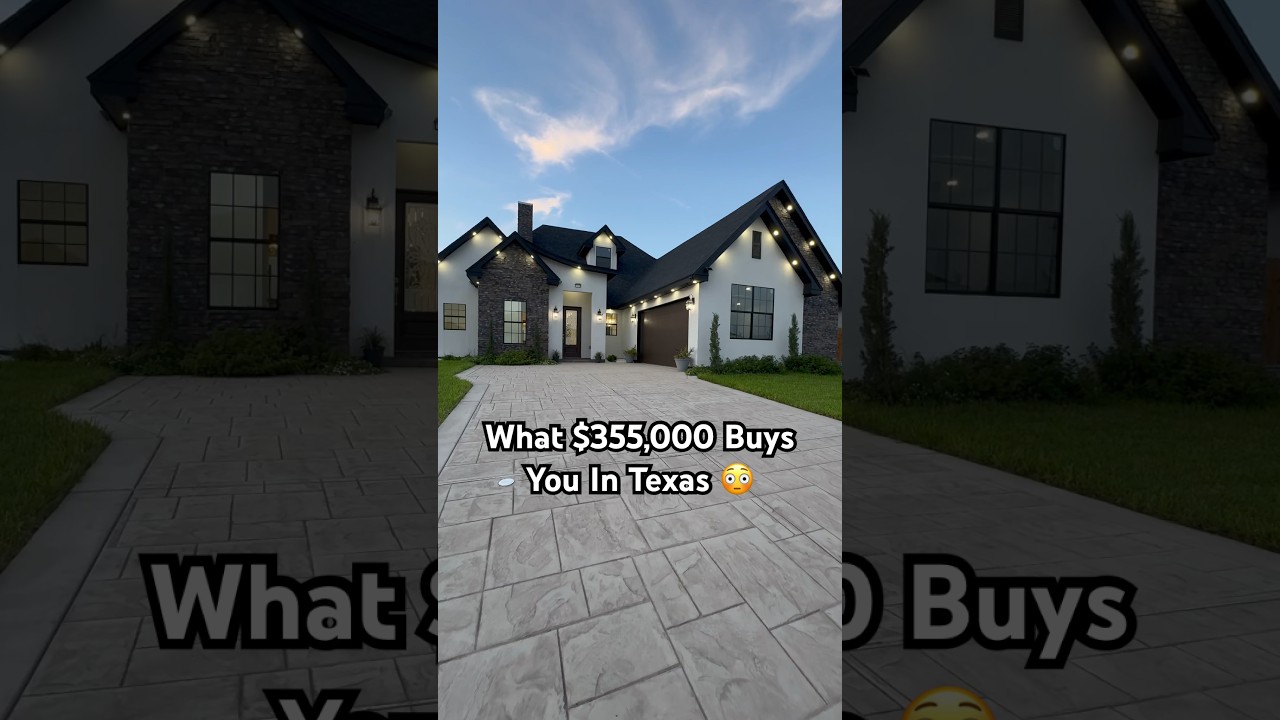 $355K Affordable Modern House Tour In Texas!