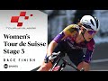 PHOTO FINISH 2025 Tour De Suisse Women Stage 3 Final KM S TNT Sports Cycling
