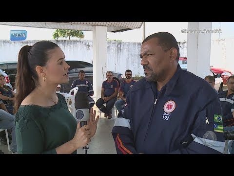 Condutores do SAMU esperam resposta do Governo - BALANÇO GERAL SERGIPE