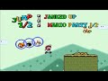 Super Mario Jump 1 2 SMW Hack Full Game No Commentary