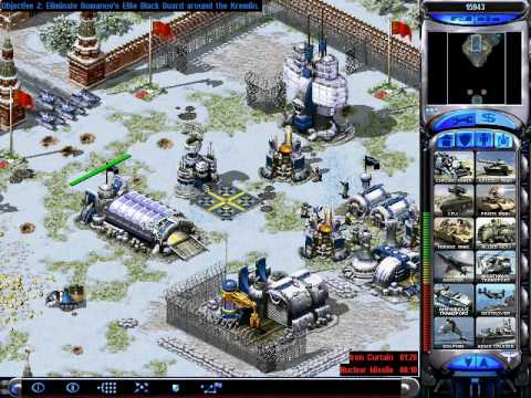 Red Alert 2 Allied Walkthrough - Mission 12: Chrono Storm (Part 2/3)