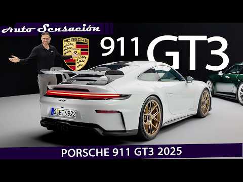 Presentación Porsche 911 GT3 2025 🇩🇪 🏁 Renovación total pero ¡ más GT3 que nunca !