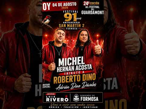 tributo a Roberto DINO Formosa _ San Martin 2 aniversario suspendido por mal tiempo - Michel Acosta