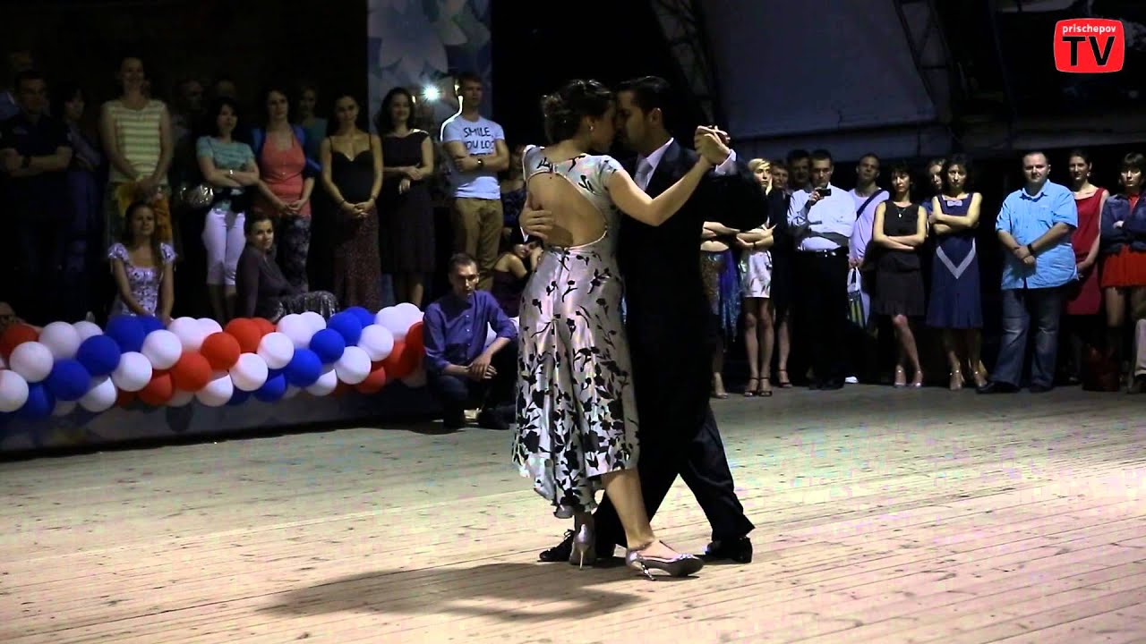 Juan Martin - Stefania Colina, 4-3, Moscow, Milonga in the garden 01.06.2013