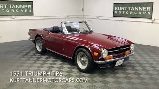 Video Thumbnail for 1971 Triumph TR6