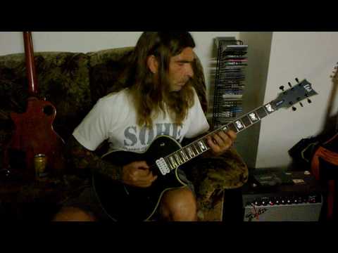 ESP LTD Gus 200 EC  black satin Vadim Bušovský