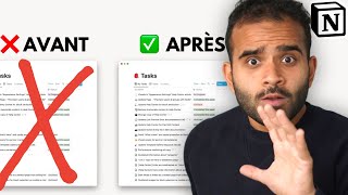 Question 4（00:04:14 - 00:06:27） - Arrêtez de créer vos bases de données NOTION comme ça — FAQ #2