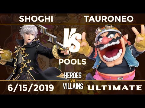 Heroes vs Villains: Pools - Shoghi (Robin, Chrom) vs Tauroneo (Wario)