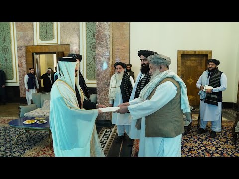 محترم رئیس الوزراء د قطر د نوي سفیر باورلیک ومانه