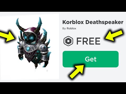 Korblox Deathspeaker Free Code 2022