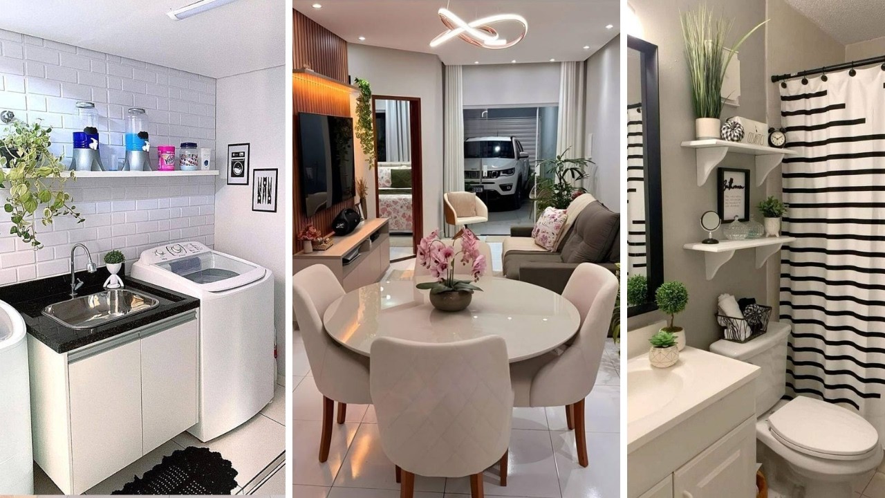 +177 iDEIAS para ORGANIZAR e DAR VIDA aos seus PEQUENOS ESPAçOS da SUA CASA, dar mais vida e charme