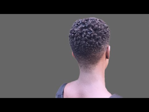 How To Taper Cut Afro Hair - Women