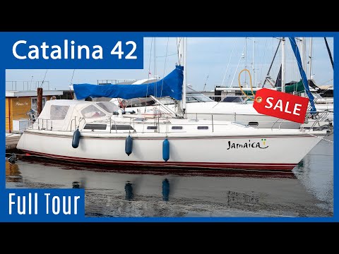 Catalina 42 zu verkaufen - Rundgang durch die amerikanische Segelyacht (VERKAUFT)