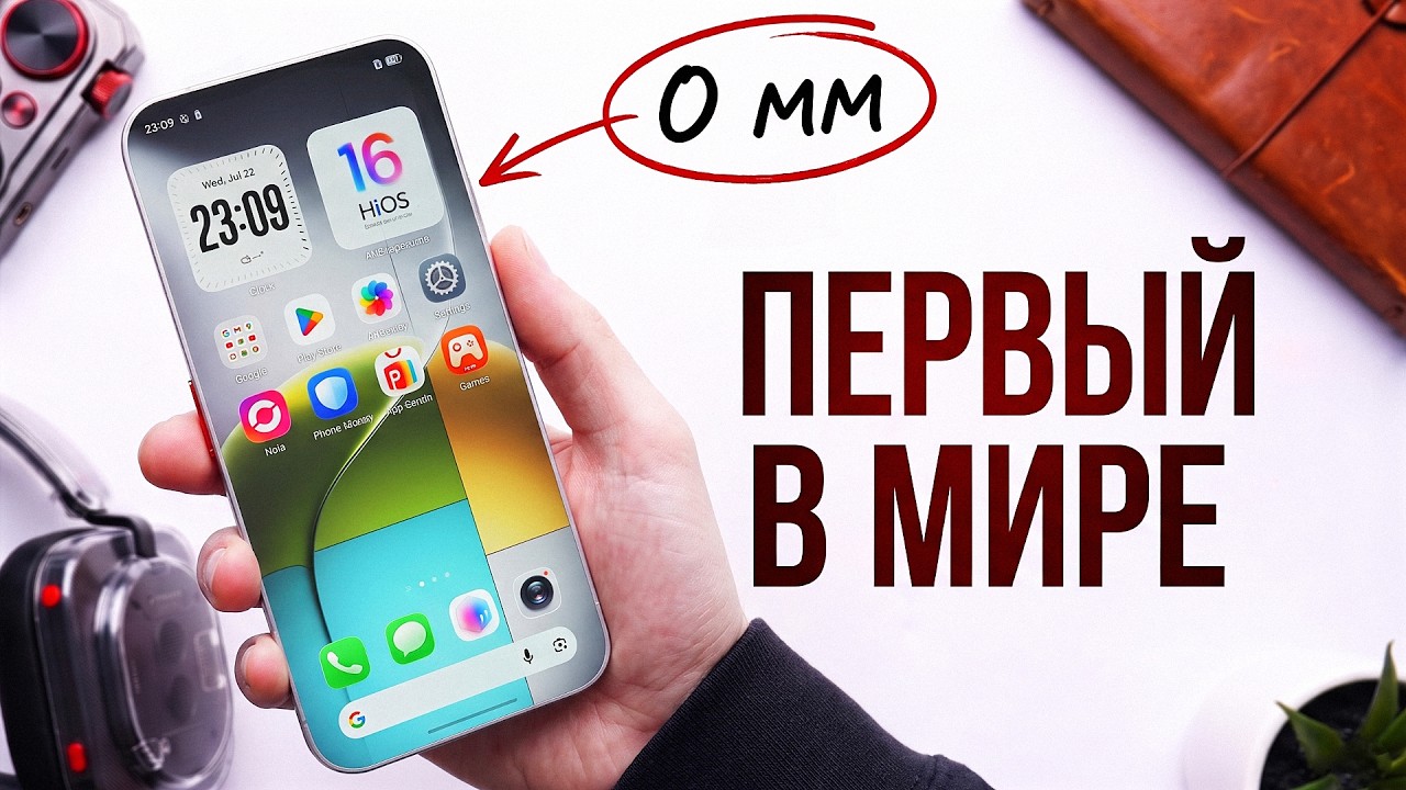 Все считали это НЕВОЗМОЖНО! Первый бюджетник с БЕЗРАМОЧНЫМ ДИСПЛЕЕМ