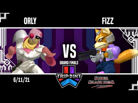 Tripoint Smash Test Run - Grand Finals - ORLY (Captain Falcon) Vs. Fizz (Fox)