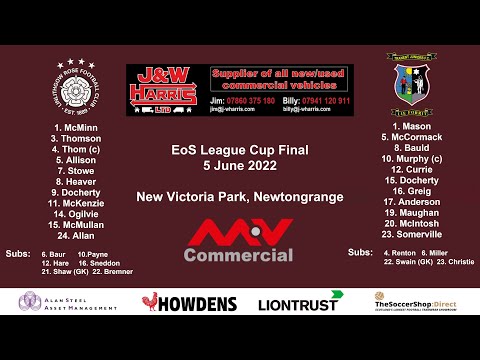 Linlithgow Rose v Tranent Juniors – 5 June 2022